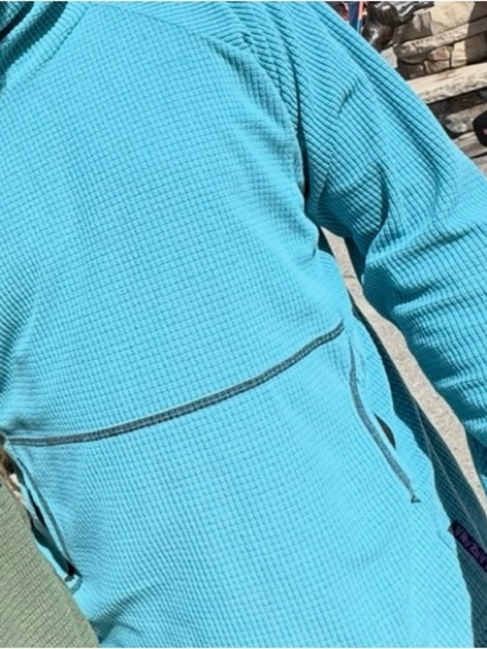 Melanzana Other - Melanzana 🏔️Blue Hoodie Men’s Large Waffle-Knit Hooded Pullover